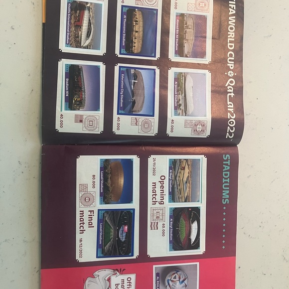 🚨MUST GO HUGE SALE🚨2022 Panini FIFA World Cup Sticker Book + World Cup Sticks - Picture 16 of 16